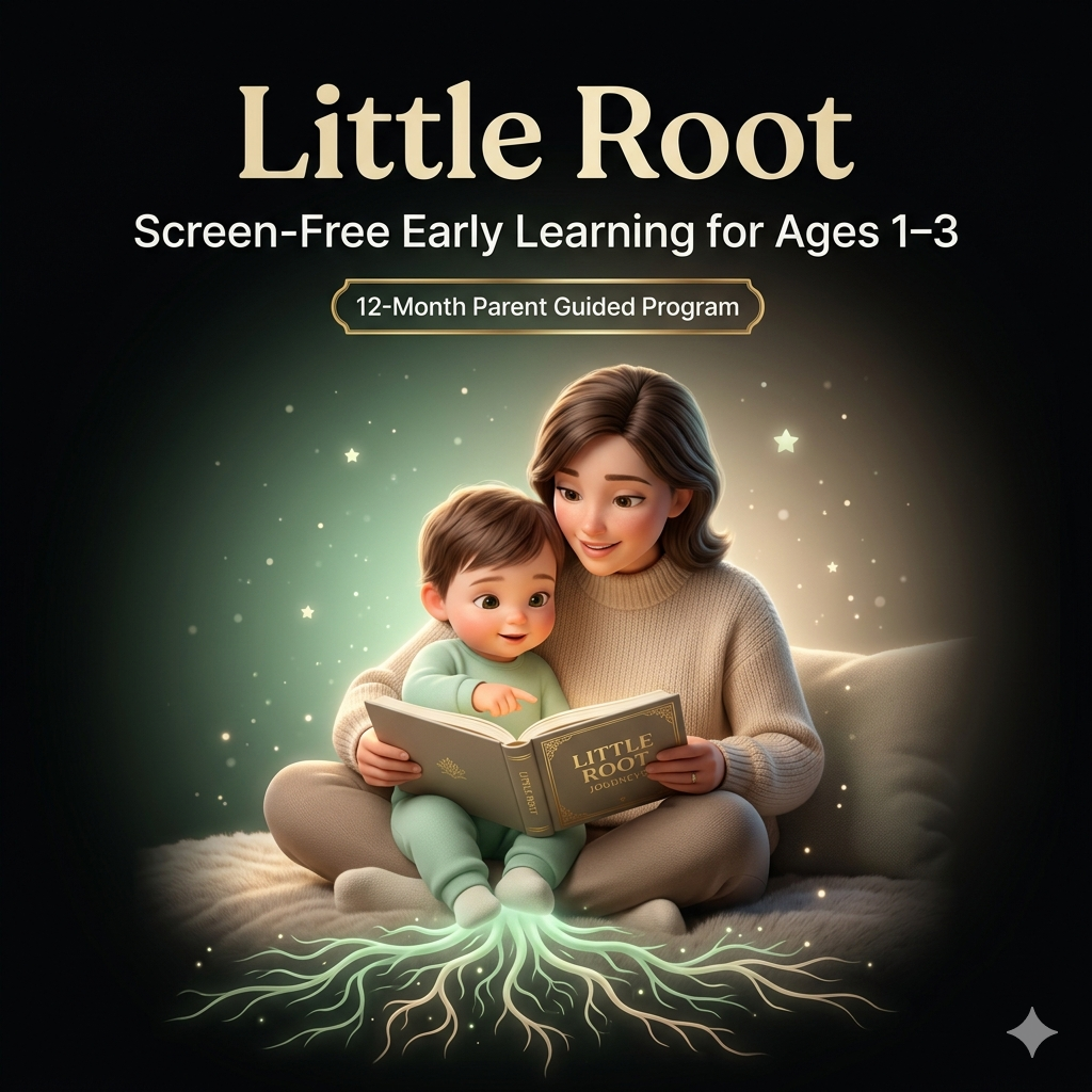 Complete Early Childhood Development Program (Ages 1–3) – 12 Months, 48 Printable Learning eBooks